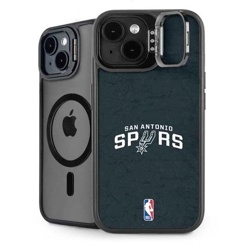 NBA San Antonio Spurs Distressed iPhone 13 Kickstand Case